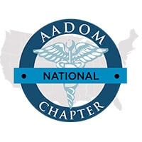 AADOM National Chapter logo